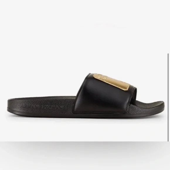 Armani Exchange logo slides ⭐️ Host Pick ⭐️ - Picture 3 of 8